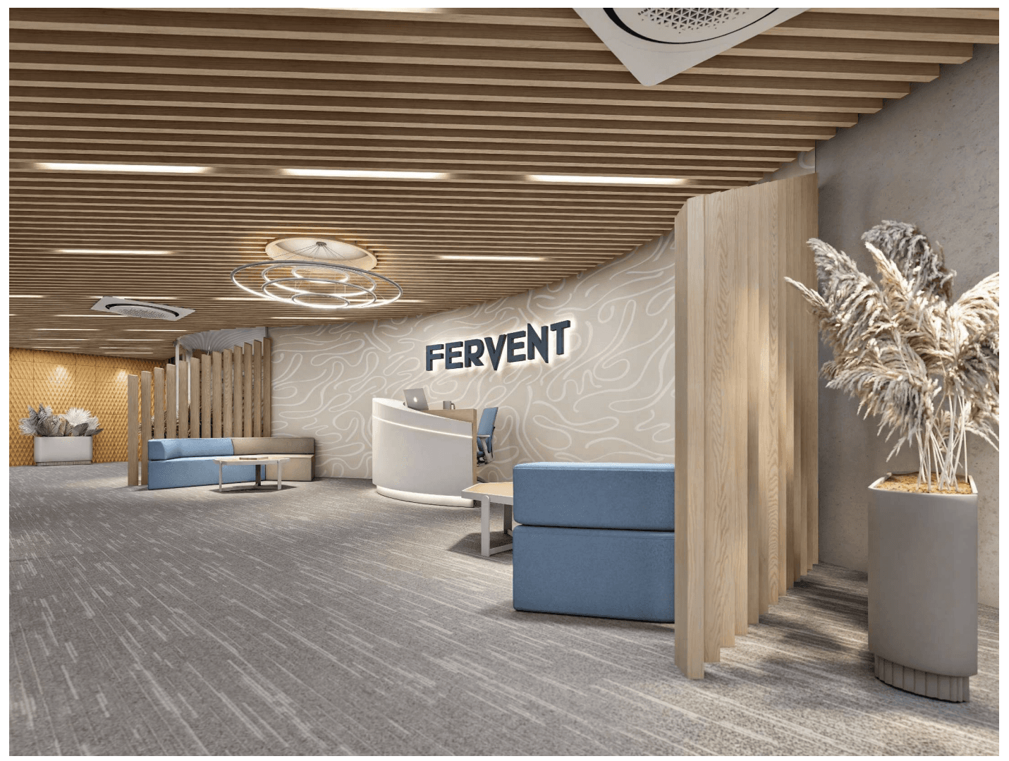 Fervent reception interior